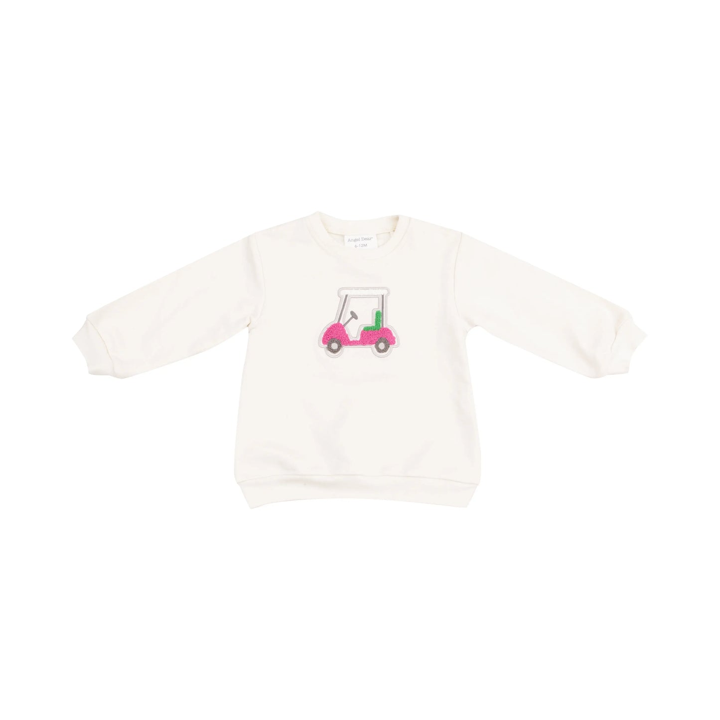 Oversize Sweatshirt With Applique Golf Cart French Terry Angel Dear
