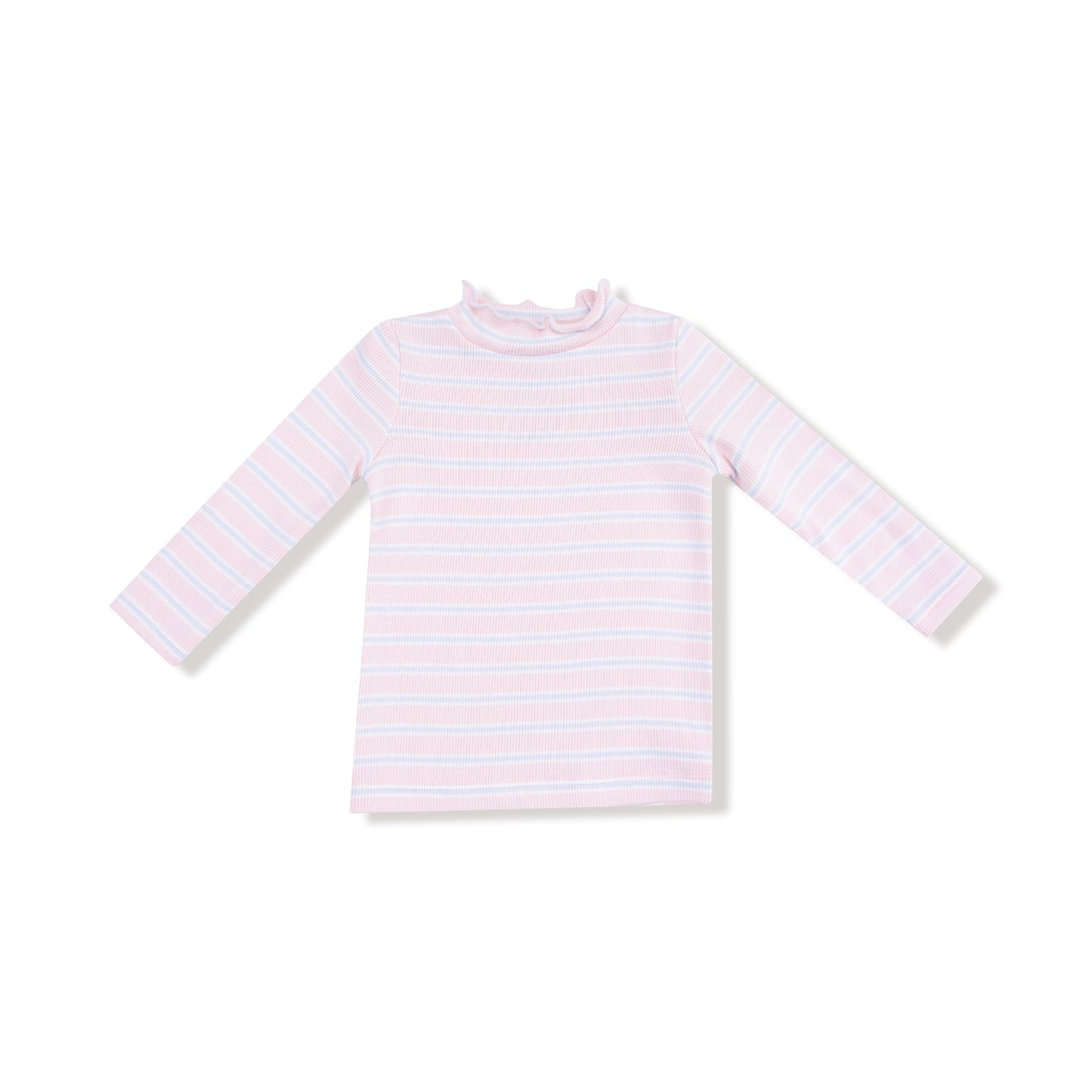 Angel Dear Baby Long Sleeve Mock Turtleneck Ribbed Modal