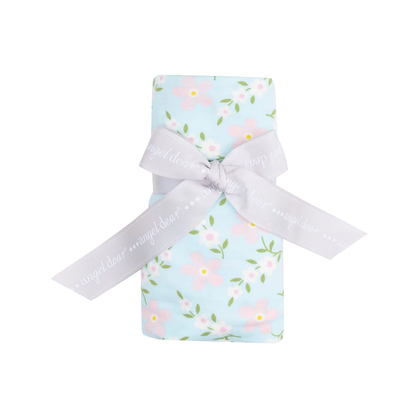 Vintage Daisy Viscose Bamboo Swaddle Blanket 45x45 Inches.