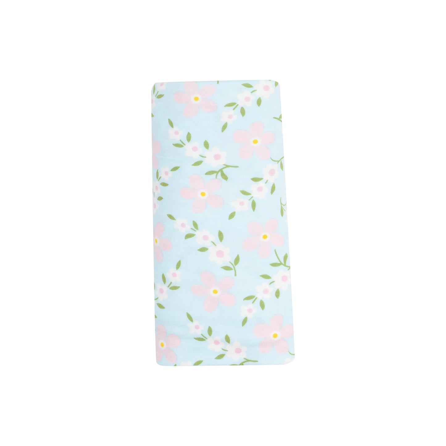 Vintage Daisy Viscose Bamboo Swaddle Blanket 45x45 Inches.