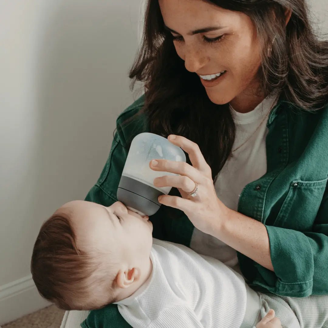 9oz Flexy Silicone Baby Bottle Nanobébé