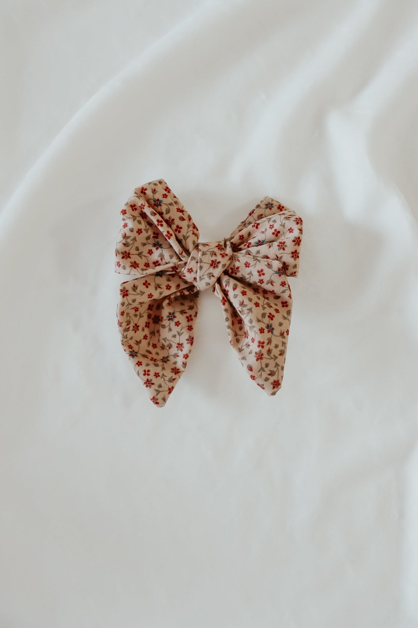 Poinsettia Bow Clips for Little Girls by Little Mae Co Little Mae & Co Everetts Place: Online Boutique 11.99