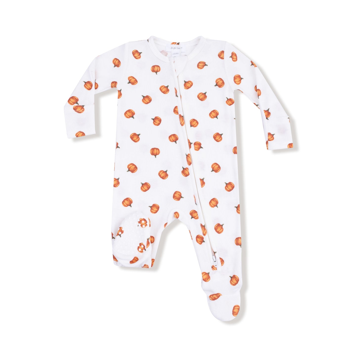 Angel Dear 2 Way Zipper Footie Soft Ribbed Modal Fabric