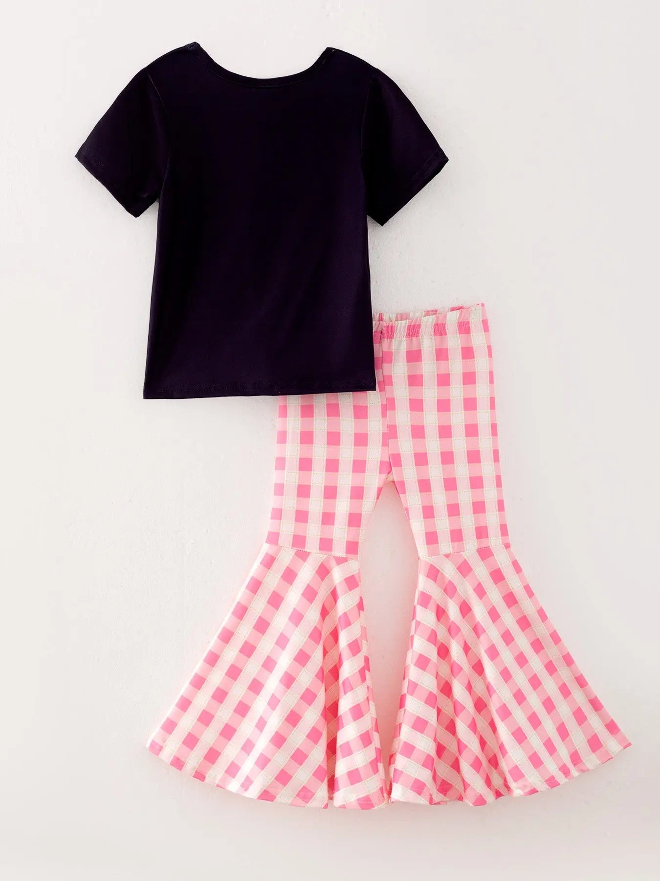 Soft Cotton Girls Outfit with Charming Grandma Print for Everyday Wear Rylee Faith Designs