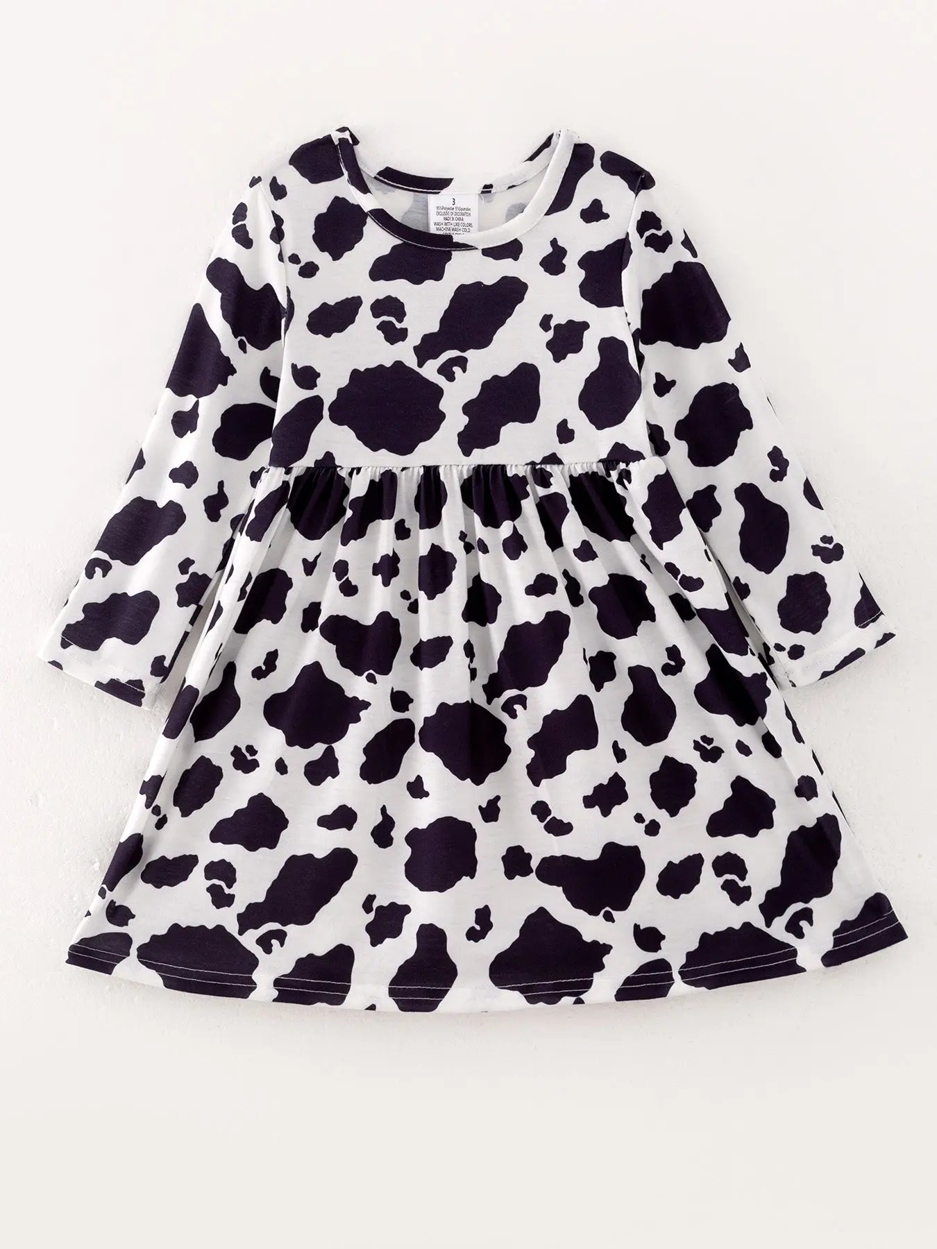 Versatile Fall Print Dress Set with Three Styles for Young Girls Rylee Faith Designs