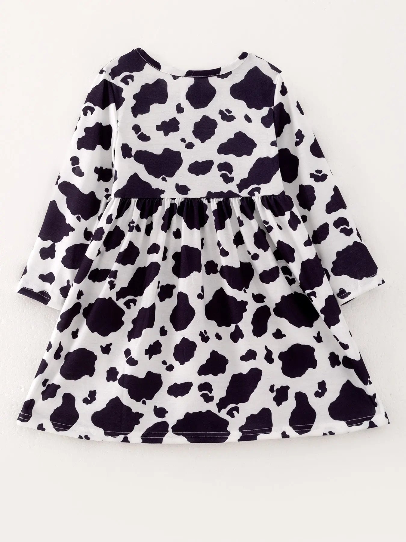 Versatile Fall Print Dress Set with Three Styles for Young Girls Rylee Faith Designs