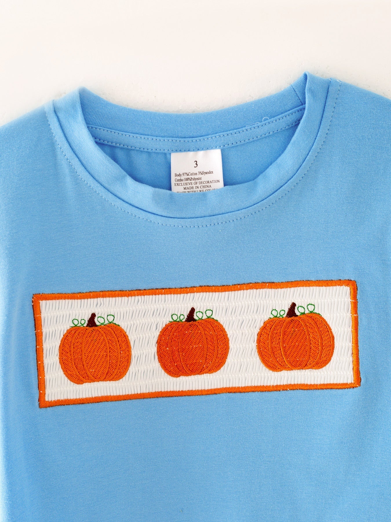 Boys Halloween Smocking Embroidered Cotton Plaid Set Rylee Faith Designs Everetts Place: Online Boutique