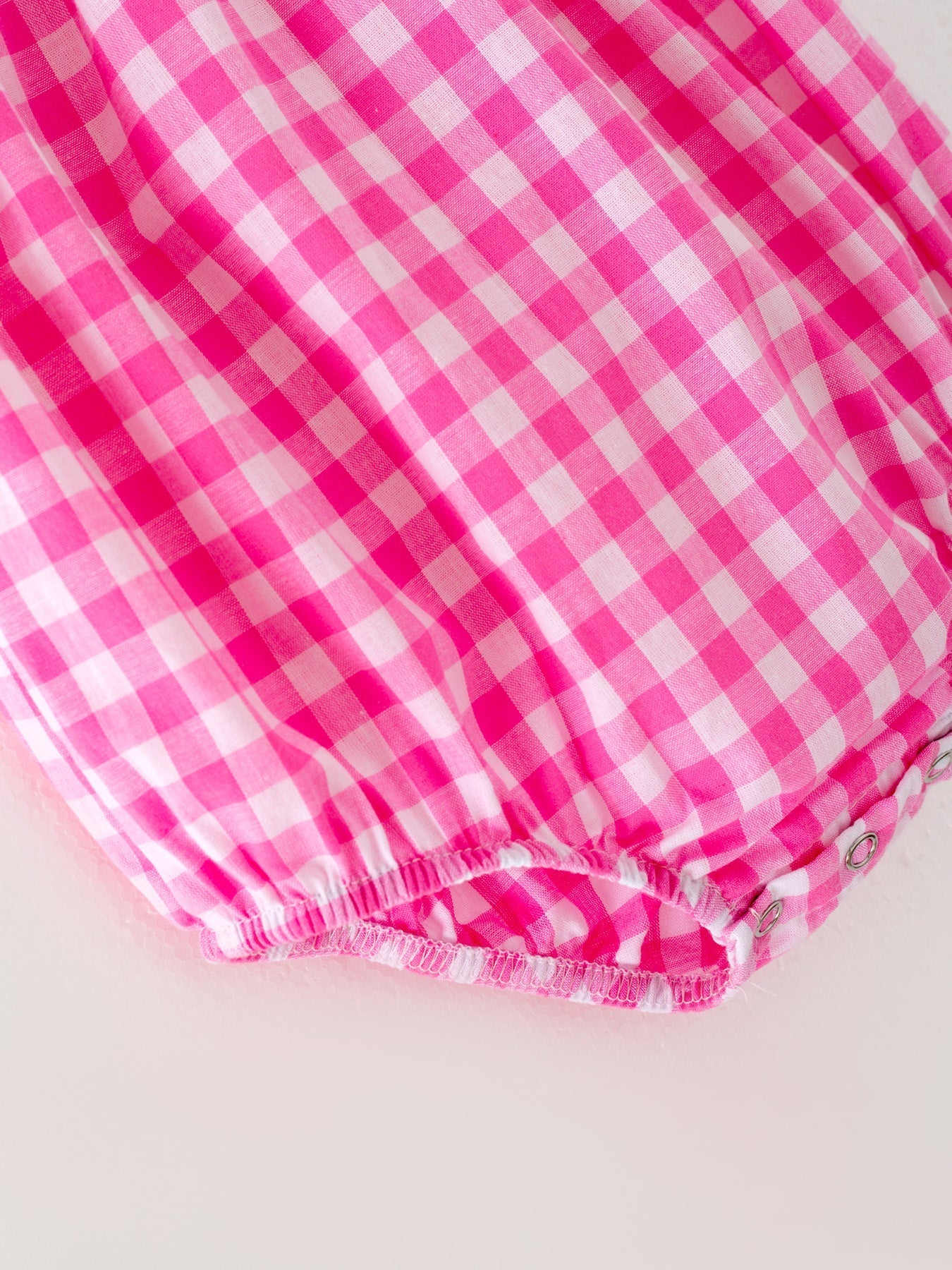 Halloween Pink Plaid Romper For Baby Girls Smocked Rylee Faith Designs Everetts Place: Online Boutique