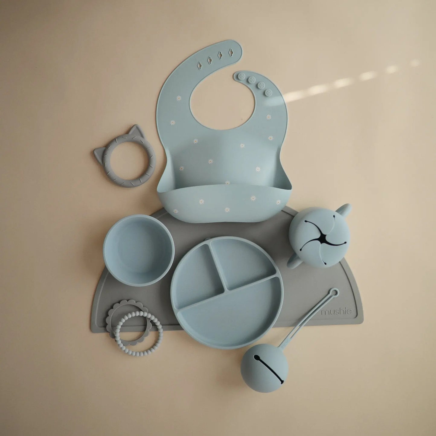 Silicone Placemat for Kids Durable and Easy to Clean Food Grade Silicone Stylish Design Mushie