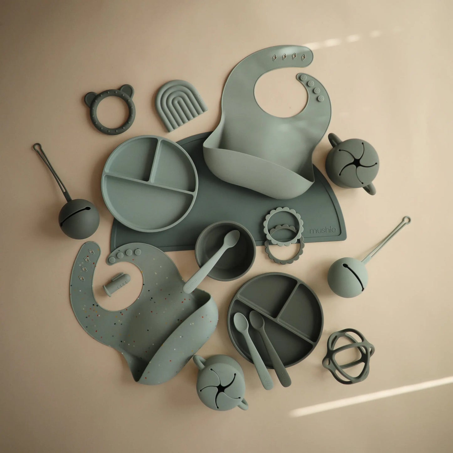 Silicone Placemat for Kids Durable and Easy to Clean Food Grade Silicone Stylish Design Mushie