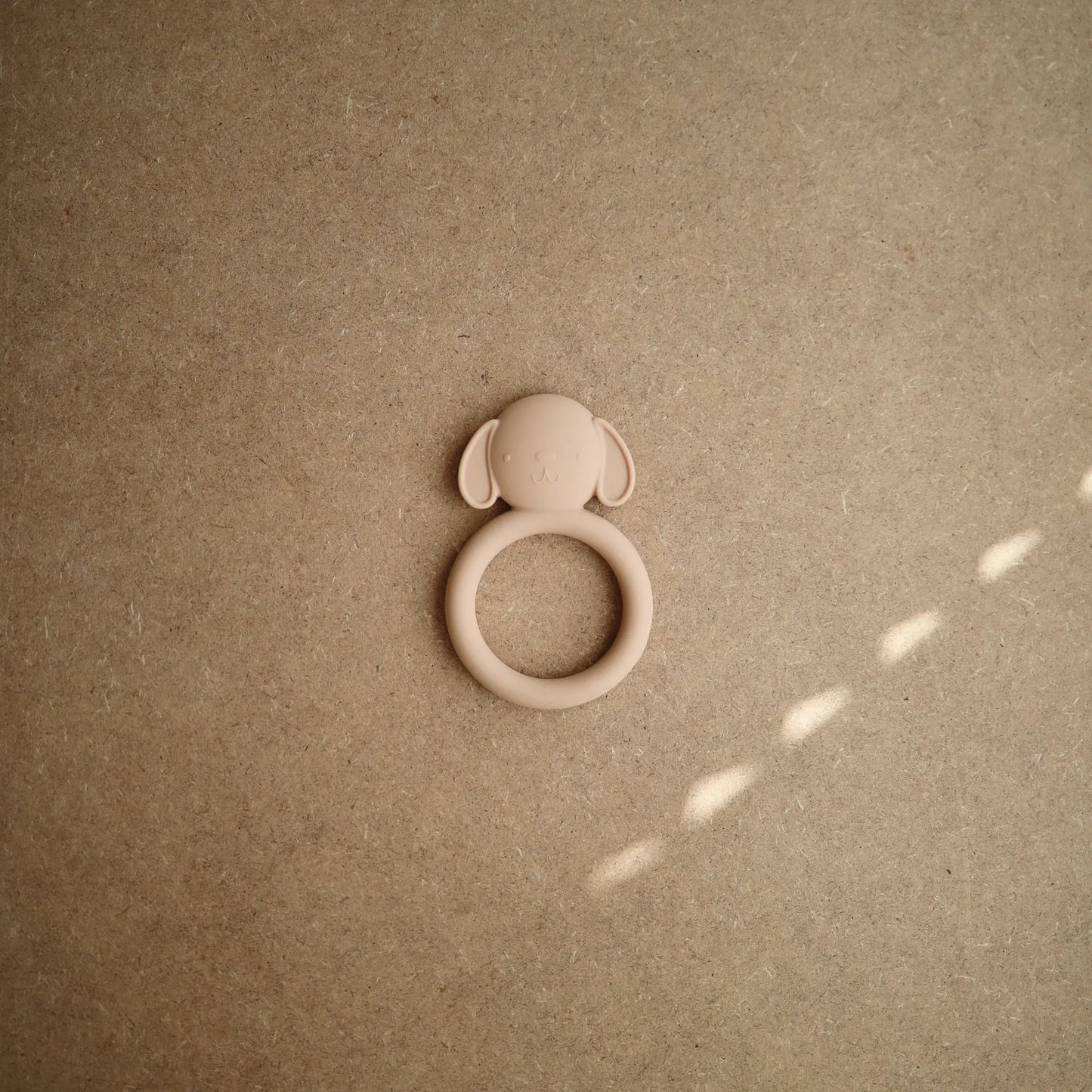 Dog Teether Made From Non Toxic Food Grade Silicone Soft And Safe For Babies Mushie