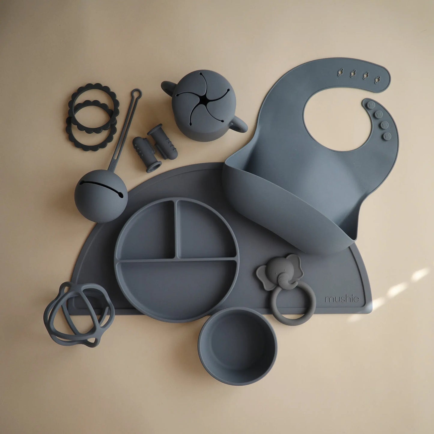 Silicone Placemat for Kids Durable and Easy to Clean Food Grade Silicone Stylish Design Mushie