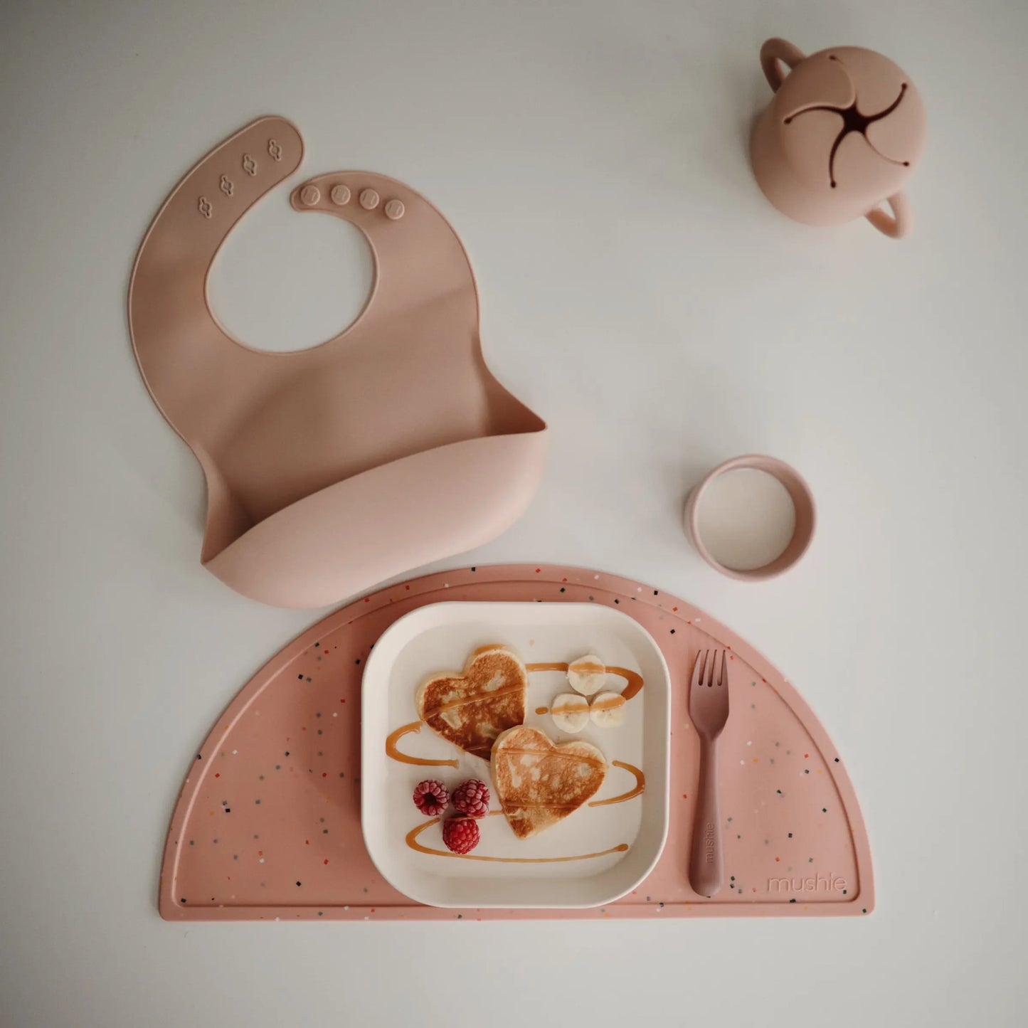 Silicone Placemat for Kids Durable and Easy to Clean Food Grade Silicone Stylish Design Mushie