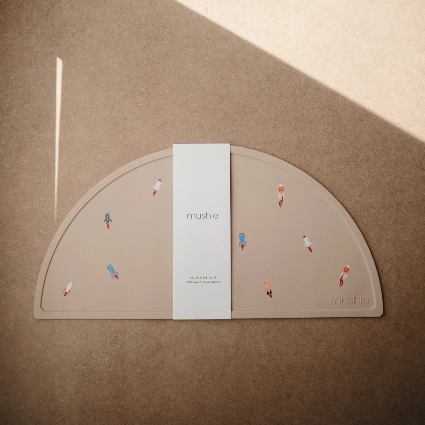 Silicone Placemat for Kids Durable and Easy to Clean Food Grade Silicone Stylish Design Mushie