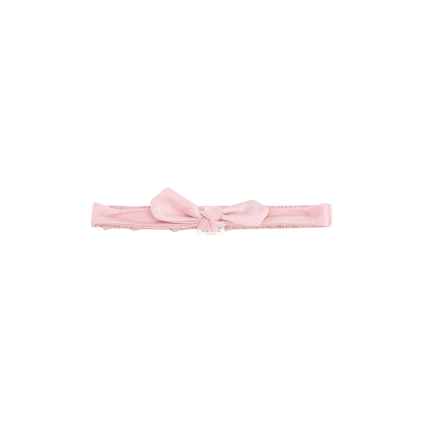 Knot Headband Solid Bridal Rose.
