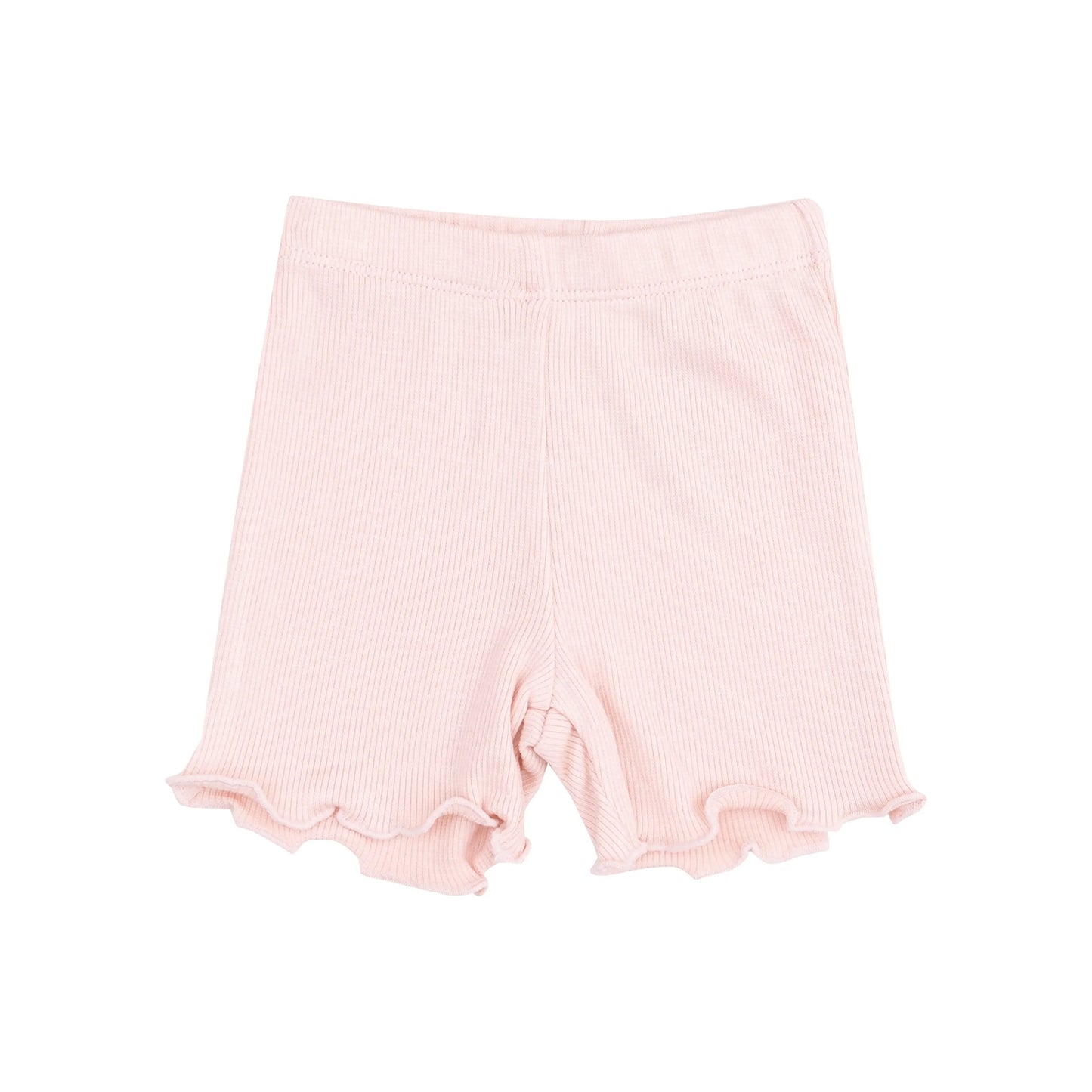 Square Neck Ruffle Tank and Bike Short Set with Vintage Mini Bows for Kids Angel Dear
