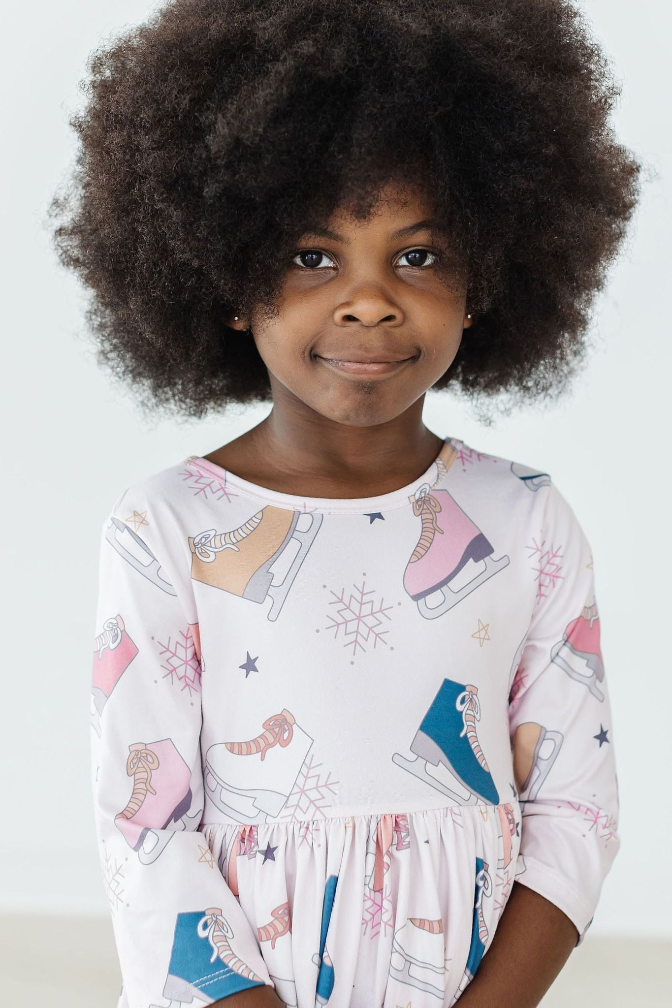 Mila & Rose ® Figure Skater Twirl Dress With Three Quarter Sleeves - Apparel & Accessories > Clothing > Dresses Twirl Dress 3/4