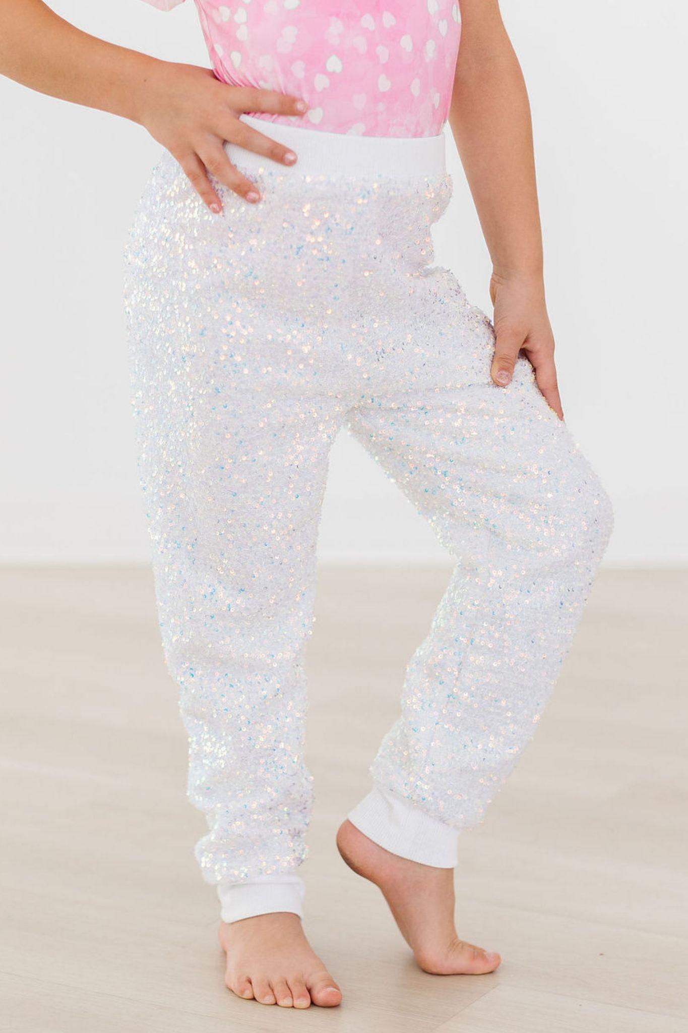 Mila & Rose ® Mila And Rose Disco Sequin Joggers For Women Party Wear - Apparel & Accessories > Clothing > Pants > Joggers Sequin Joggers
