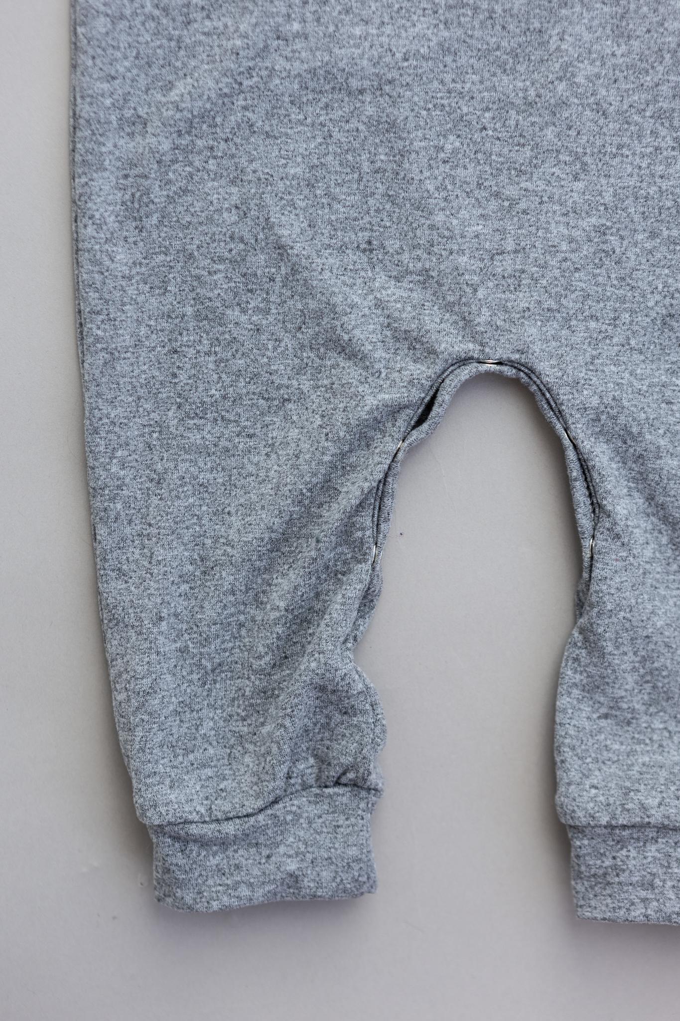 Mila & Rose ® Heather Gray Tank One Piece Jogger For Kids Unisex Everyday - Apparel & Accessories > Clothing > Baby & Toddler Clothing > Baby & Toddler Outfits Tank One Piece Unisex