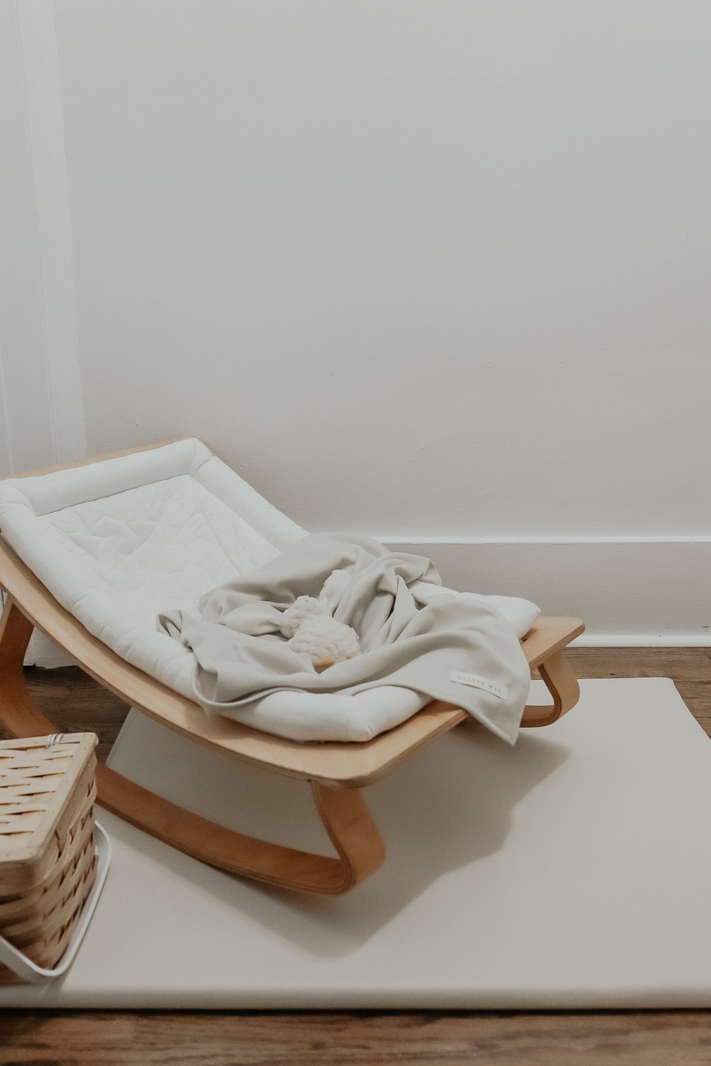 Coco Waffle Knit Baby Blanket By Little Mae Co Cozy Little Mae & Co Everetts Place: Online Boutique
