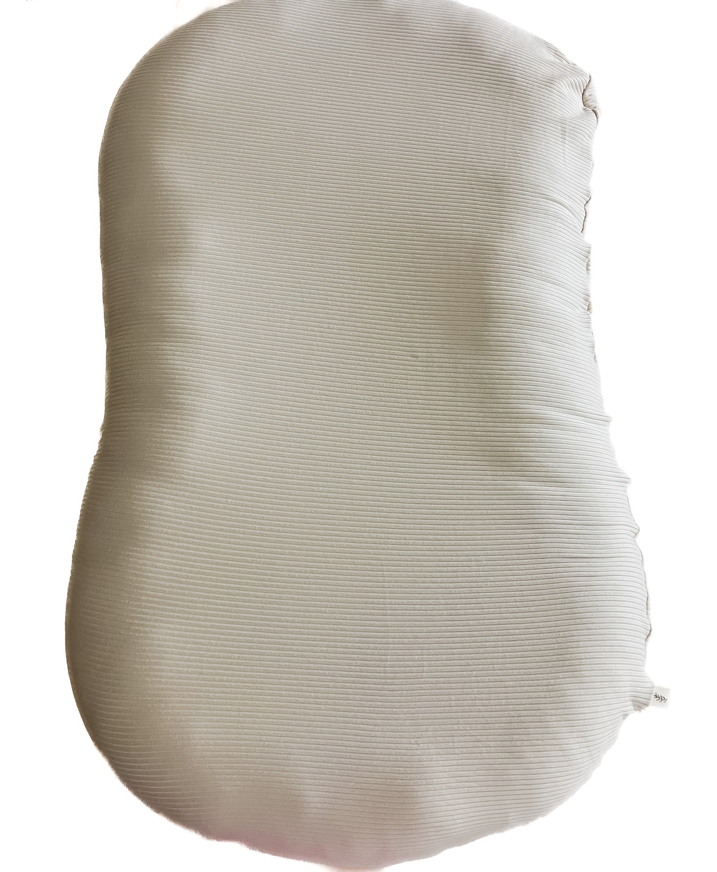 Oat Ribbed Baby Lounger Cover For Snuggle Me Lounger Little Mae & Co Everetts Place: Online Boutique