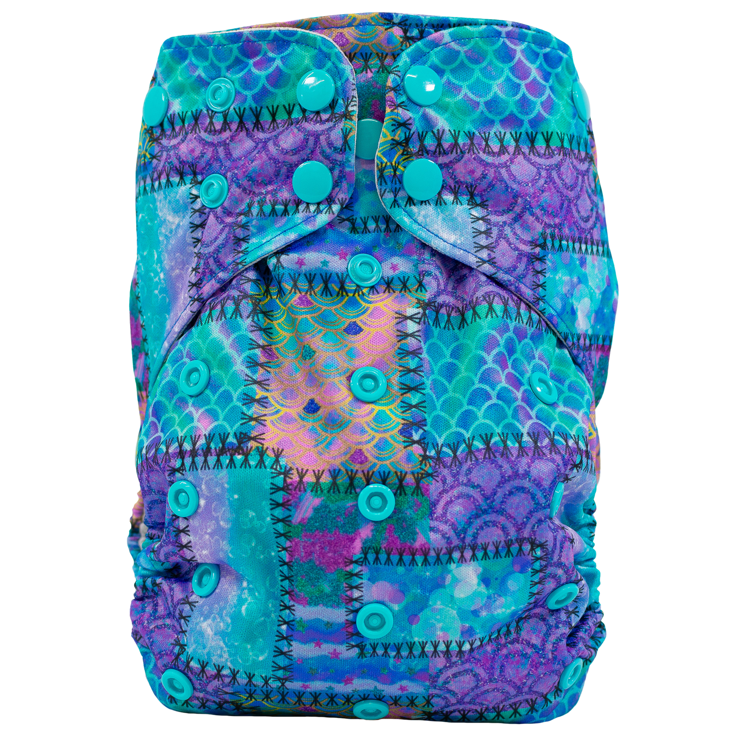Flex Fit Pocket Cloth Diaper for Babies 7lbs to 70lbs with Customizable Comfort Texas Tushies