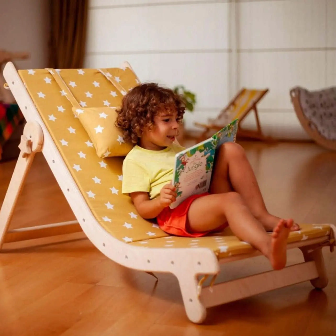 Adjustable Kids Lounge Chair With Removable Comfort Pad Kidodido Everetts Place: Online Boutique