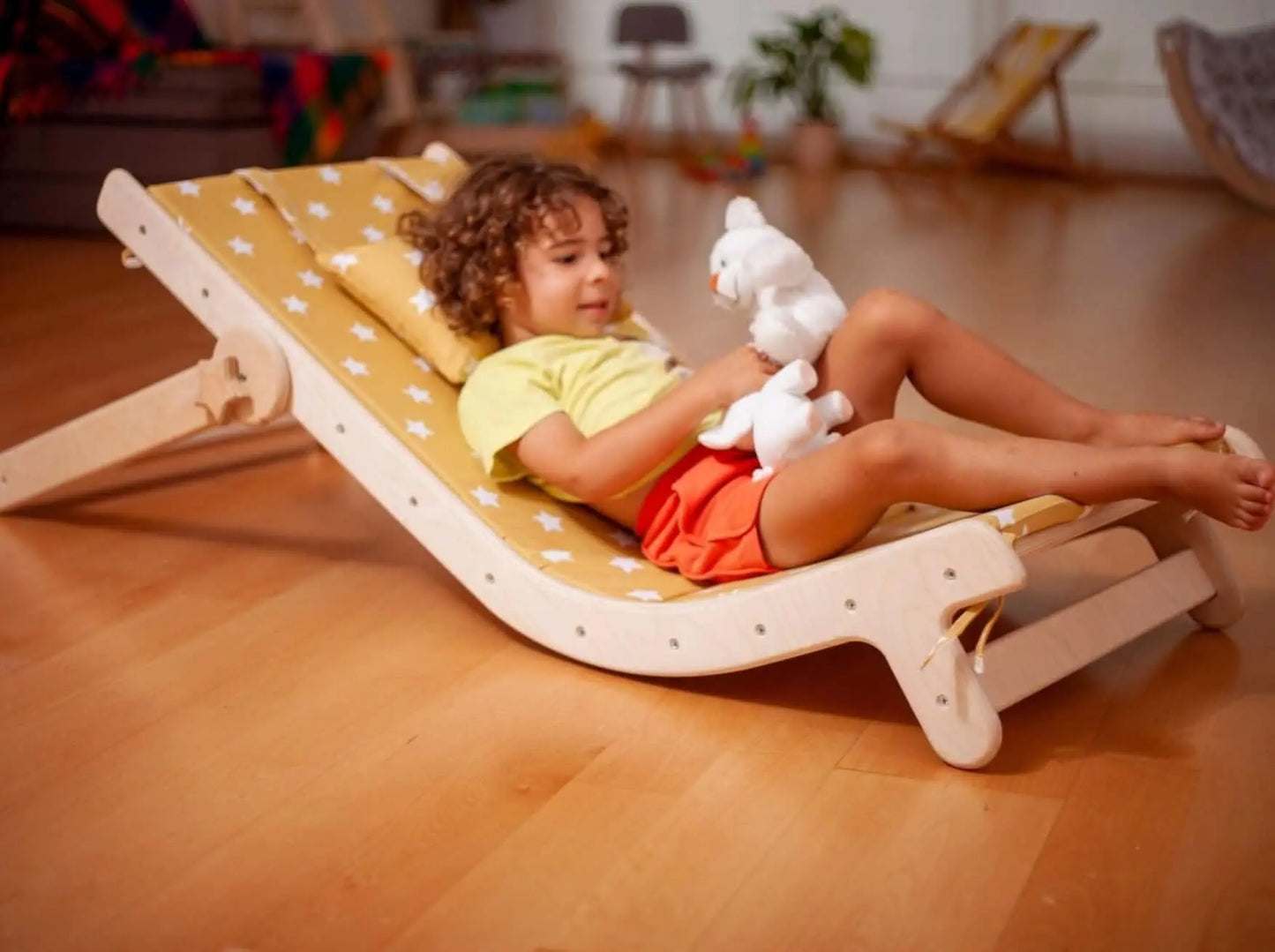 Adjustable Kids Lounge Chair With Removable Comfort Pad Kidodido Everetts Place: Online Boutique