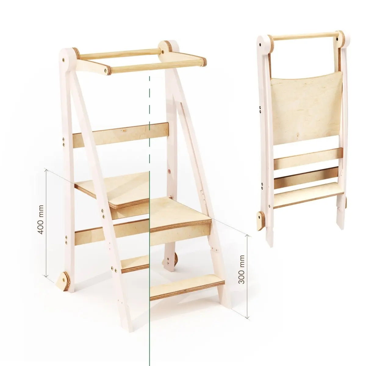 Adjustable Learning Tower Kids Step Stool for All Ages Goodevas Everetts Place: Online Boutique