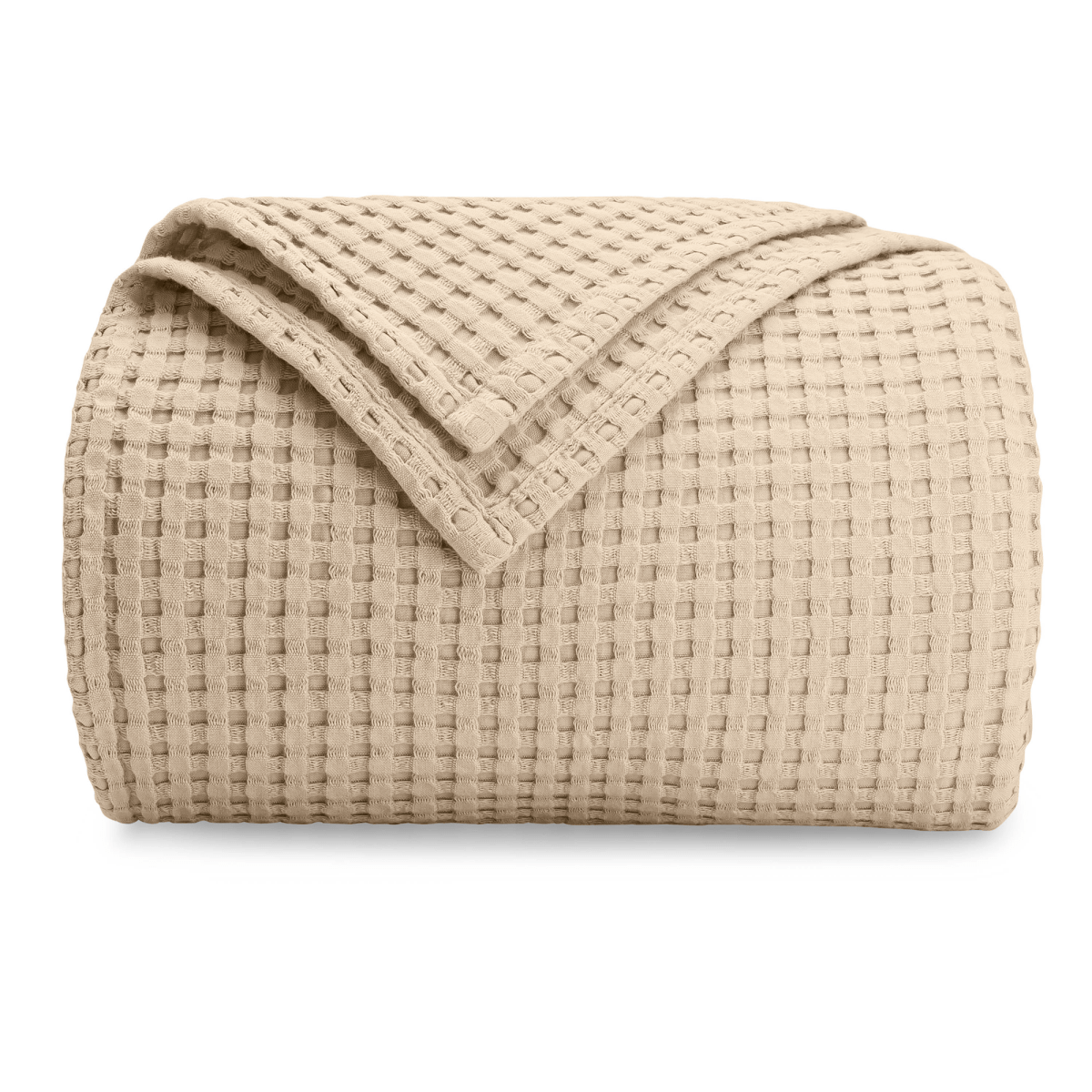 Adult Sand Waffle Blanket Comfy Cubs Cotton Comfort - Everetts Place Boutique -