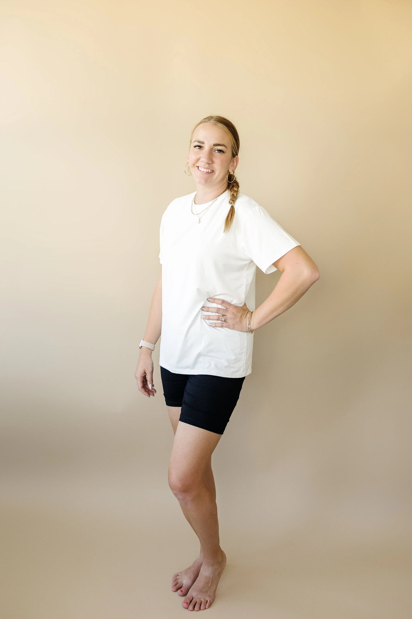 Adult Unisex Bamboo Tee 260GSM Comfort Stretch Wear Little Joy Co. Everetts Place: Online Boutique