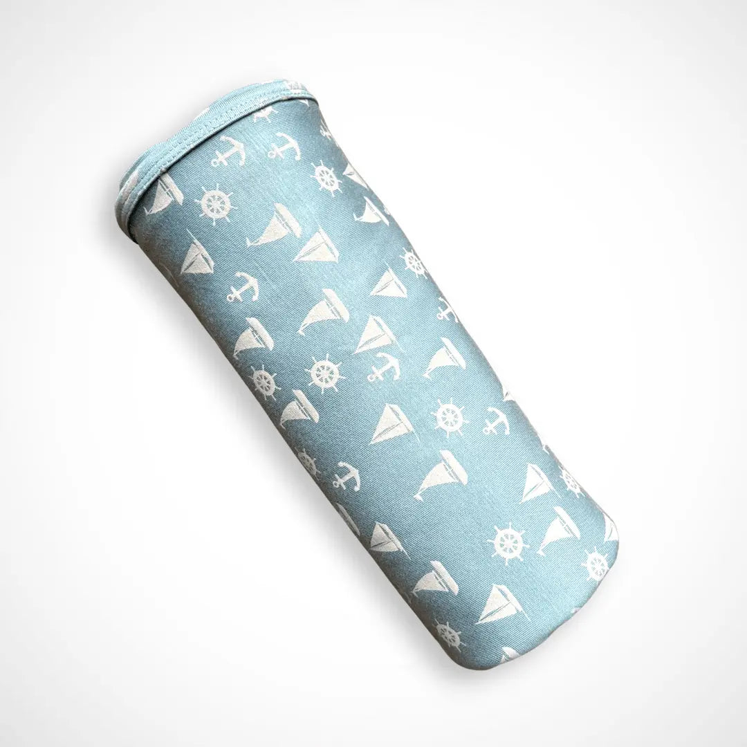 Anchors Away Bamboo Blanket Soft Stretchy Swaddle Nursing Cover Stroller Tummy Time Kolorful Everetts Place: Online Boutique