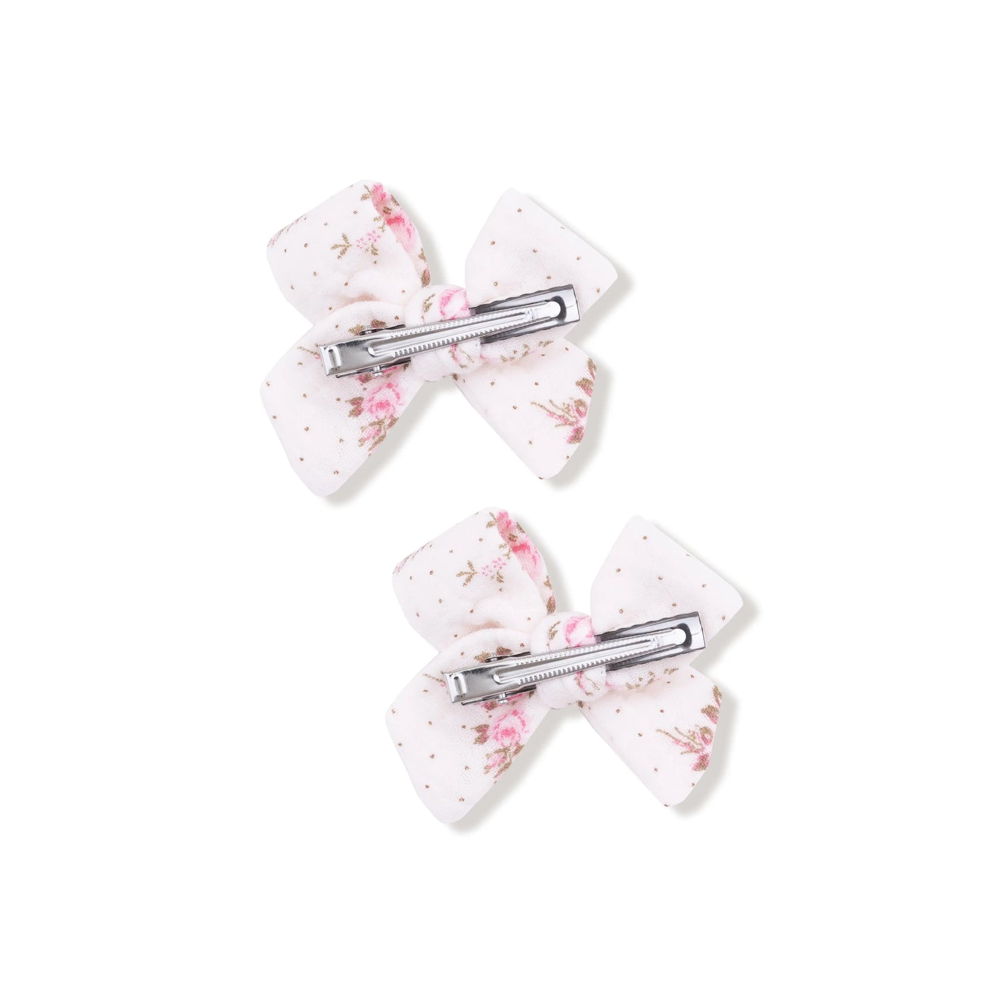 Angel Dear 2 Pack Bow Clips for Baby Girls Soft Secure Angel Dear Everetts Place: Online Boutique