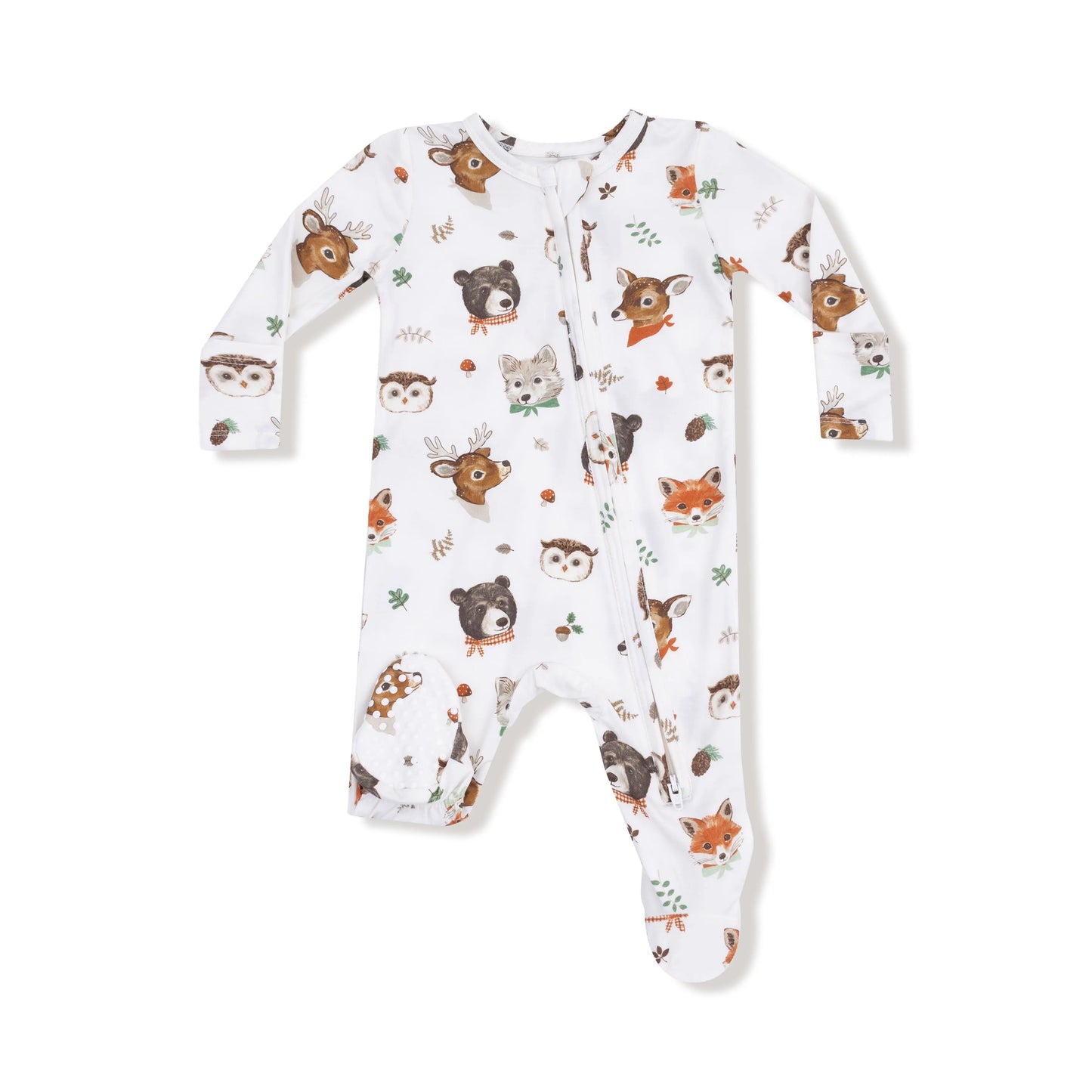 Angel Dear 2 Way Zipper Footie Baby Sleepwear Bamboo Angel Dear Everetts Place: Online Boutique