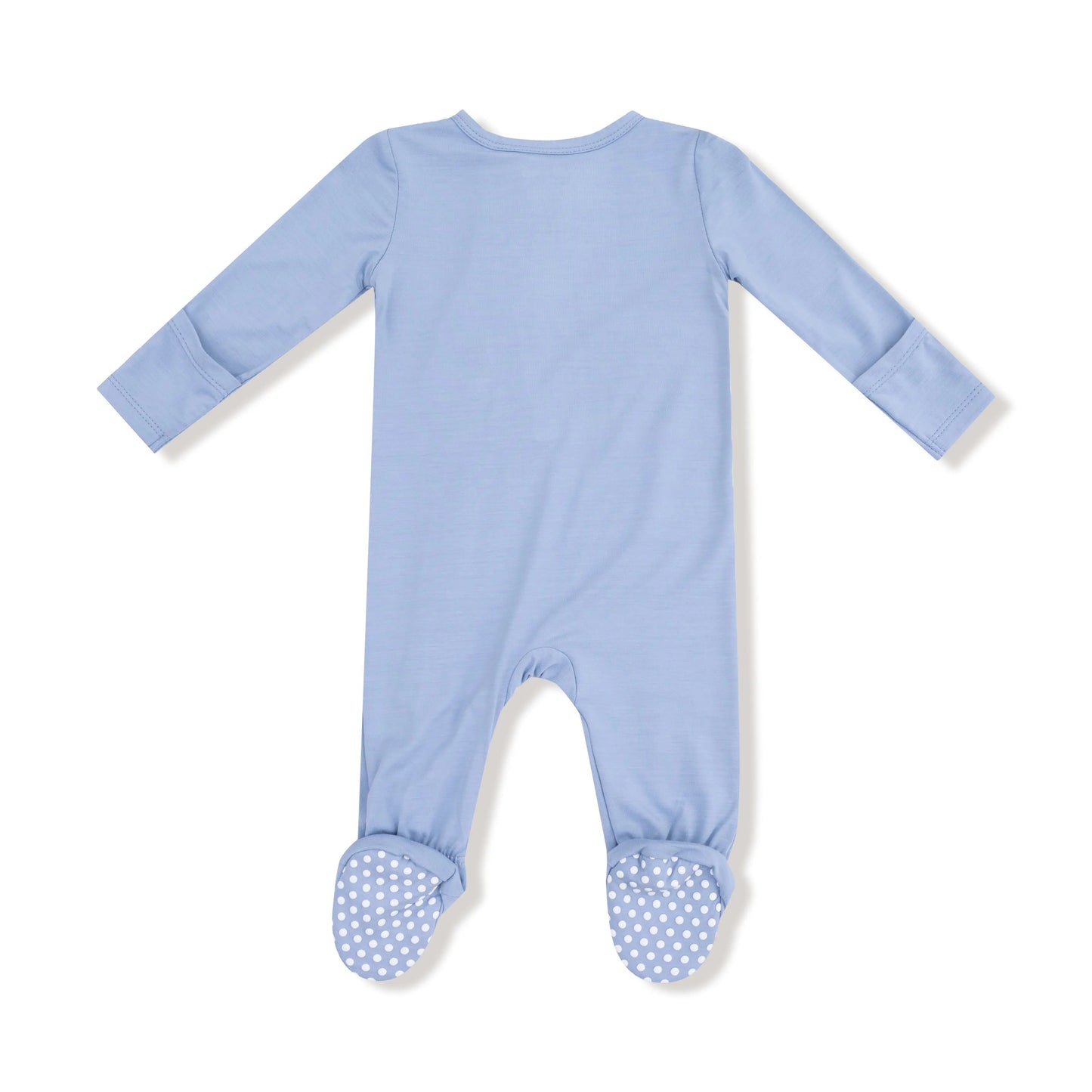 Angel Dear Angel Dear 2 Way Zipper Footie Baby Sleepwear Fold Cuffs - Apparel & Accessories > Clothing > Baby & Toddler Clothing > Baby & Toddler Sleepwear 651