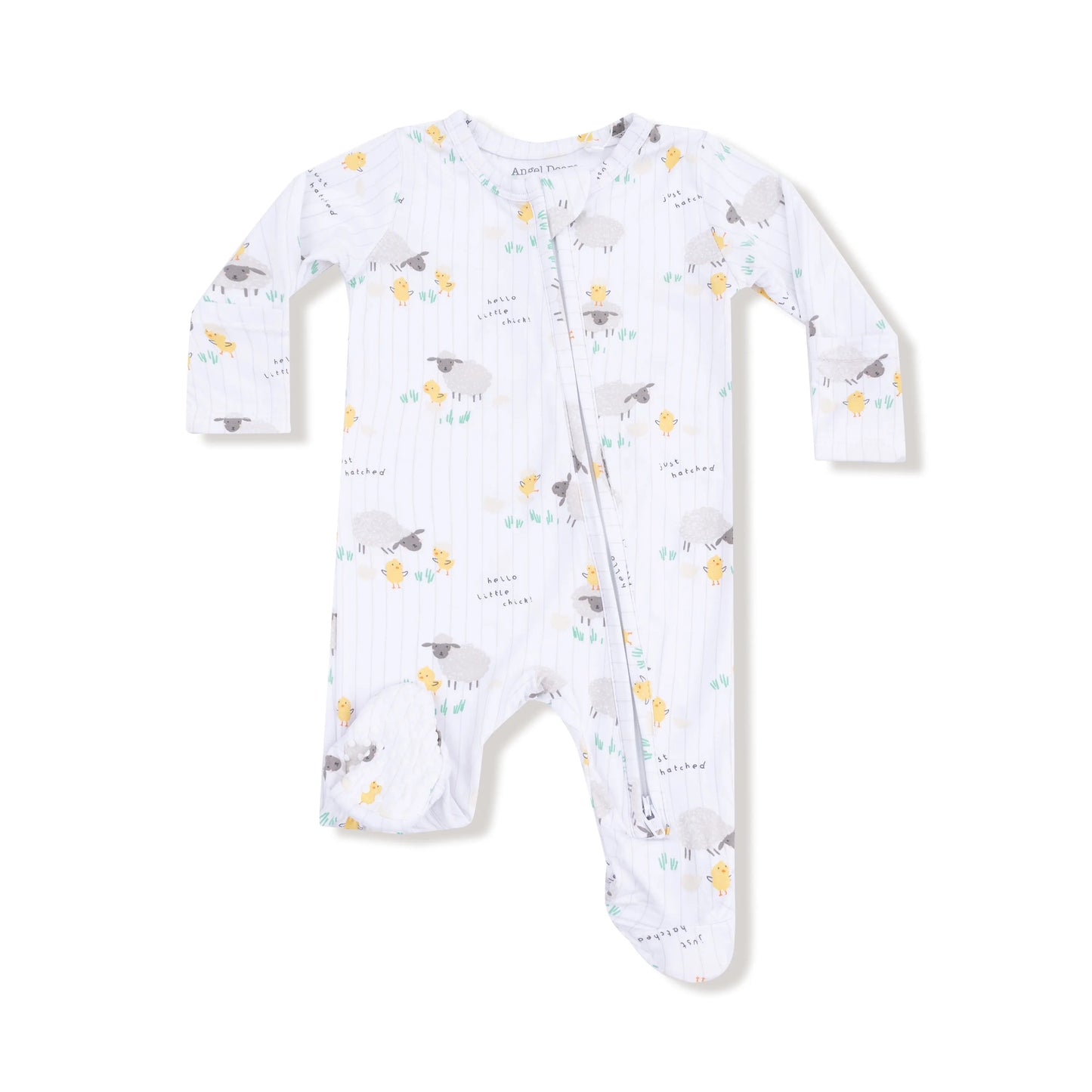 Angel Dear 2 Way Zipper Footie Baby Sleepwear Soft Cozy Angel Dear Everetts Place: Online Boutique