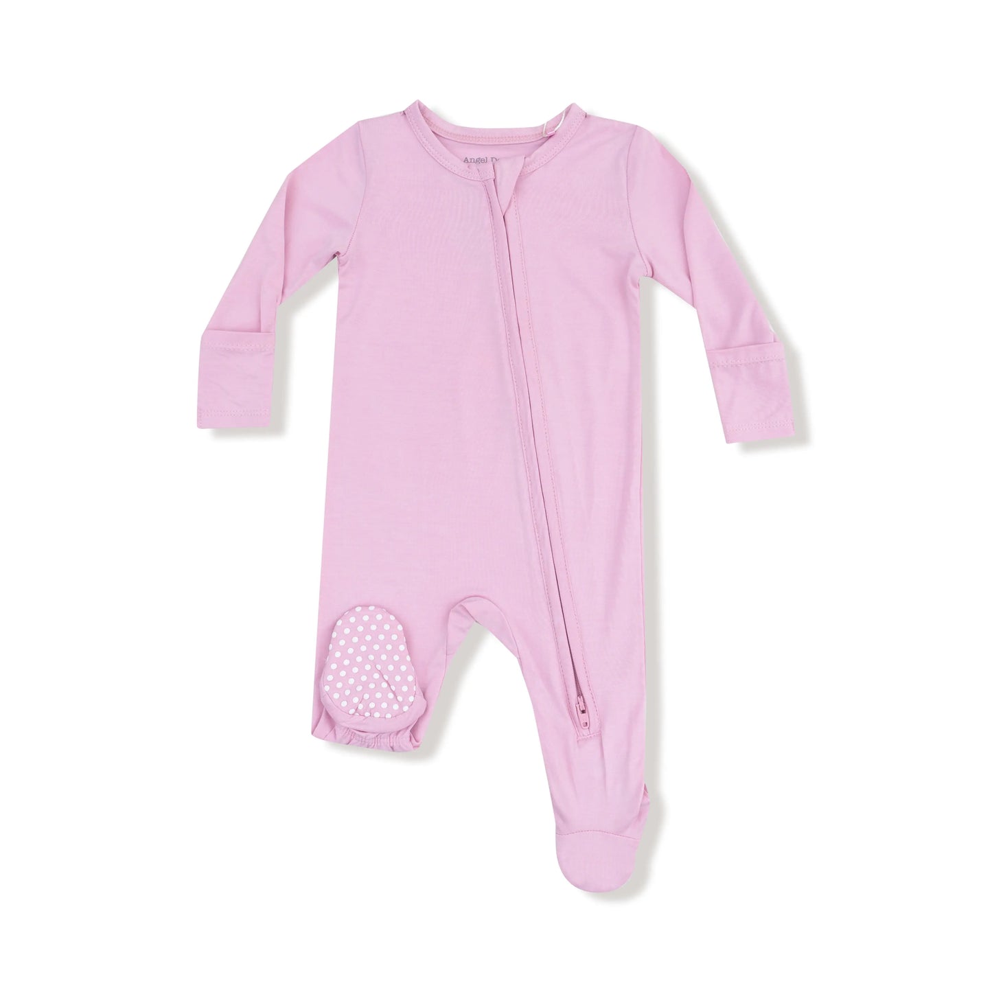 Angel Dear 2 Way Zipper Footie Bamboo Viscose Fabric Angel Dear Everetts Place: Online Boutique