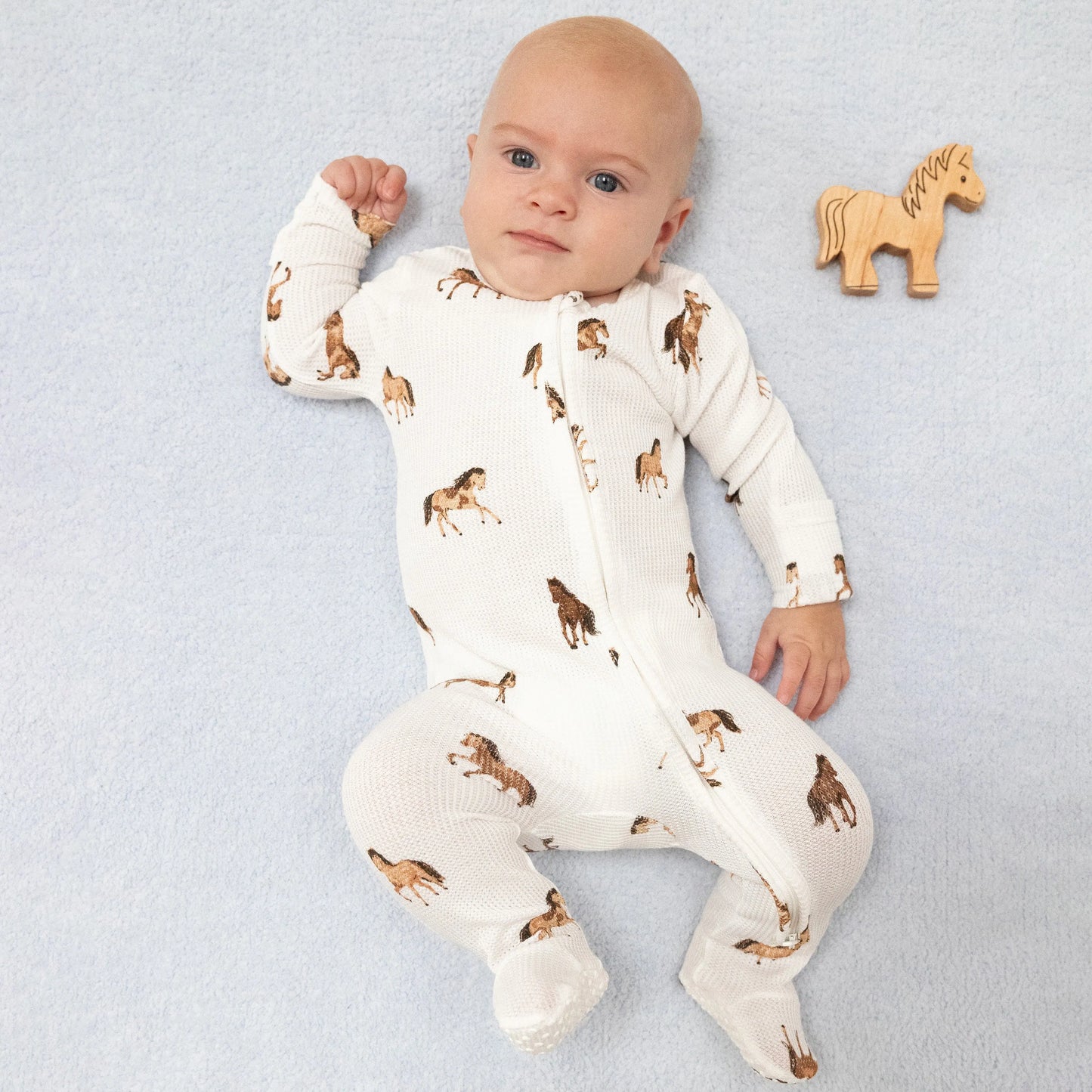 Angel Dear 2 Way Zipper Footie Cozy Signature Prints Angel Dear Everetts Place: Online Boutique