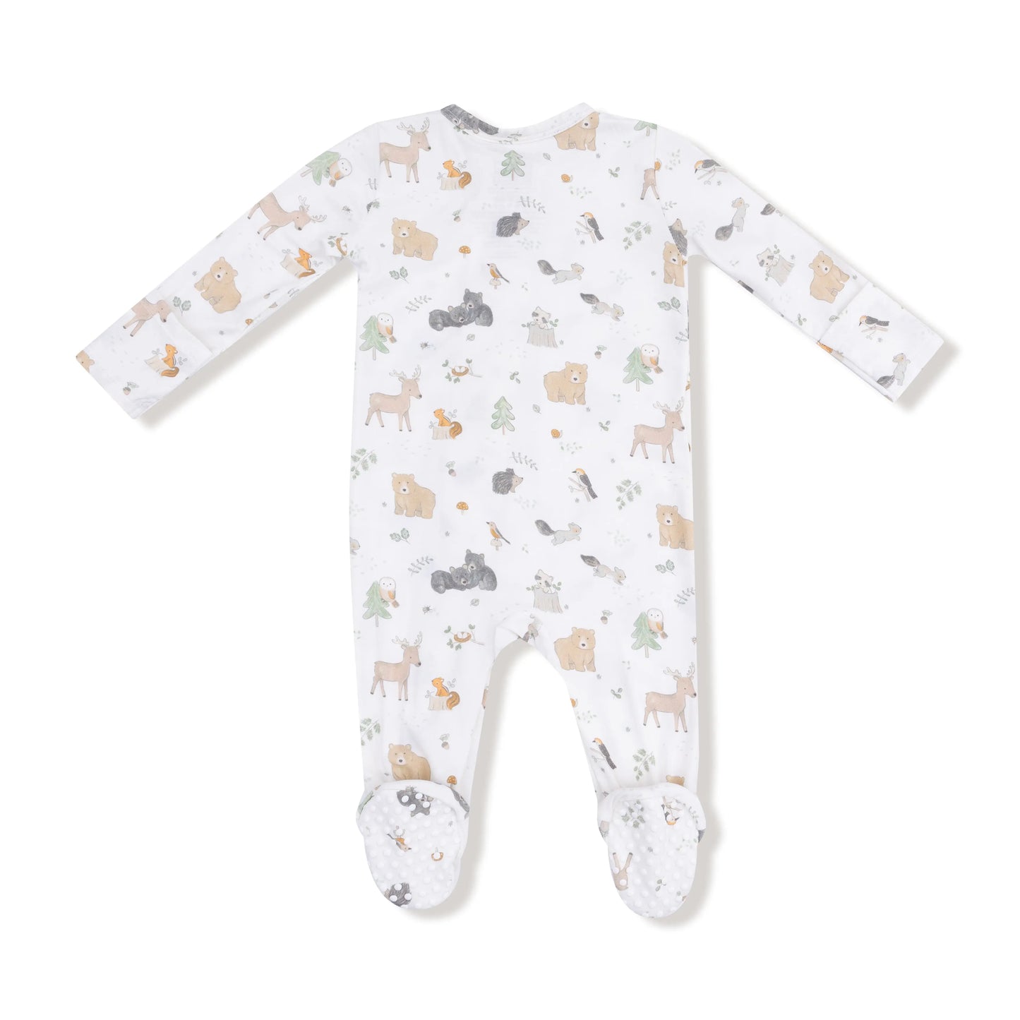 Angel Dear 2 Way Zipper Footie Fold Over Cuffs For Baby Angel Dear Everetts Place: Online Boutique