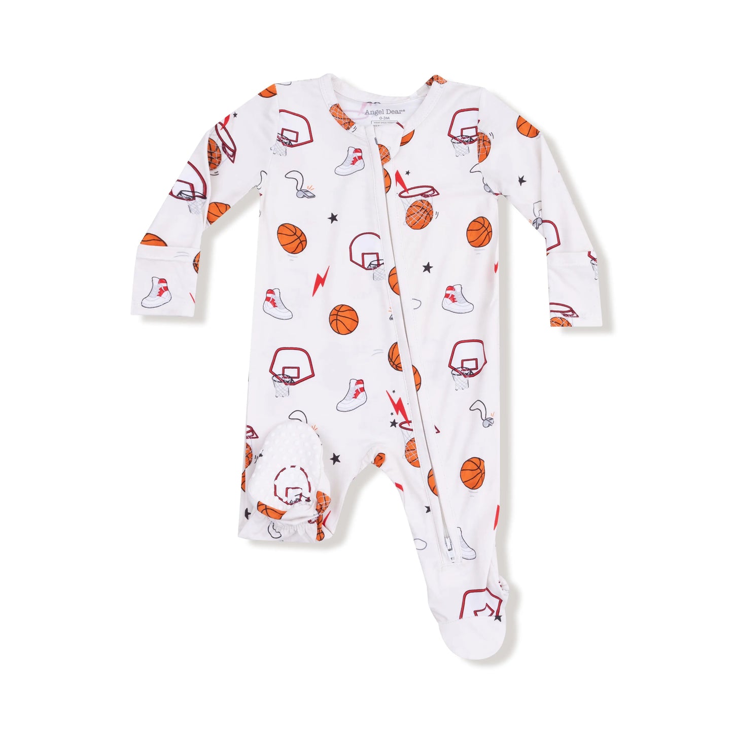 Angel Dear 2 Way Zipper Footie Soft Bamboo Baby Viscose Angel Dear Everetts Place: Online Boutique