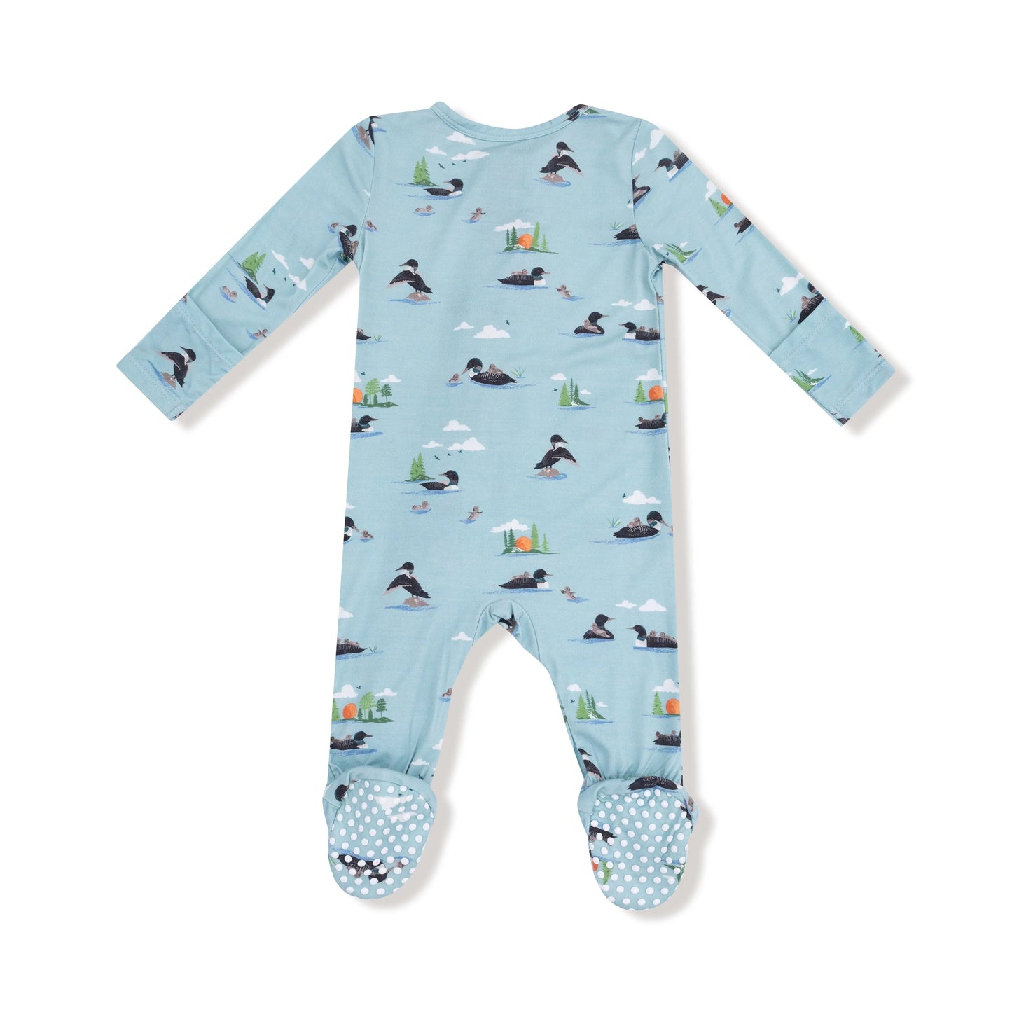 Angel Dear 2 Way Zipper Footie Soft Bamboo Sleepwear Angel Dear Everetts Place: Online Boutique
