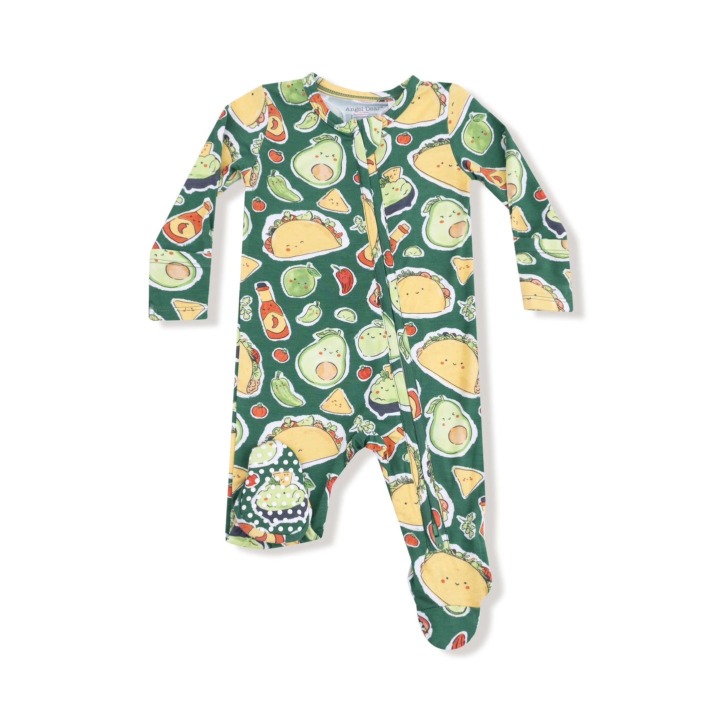 Angel Dear 2 Way Zipper Footie Soft Bamboo Sleepwear Angel Dear Everetts Place: Online Boutique