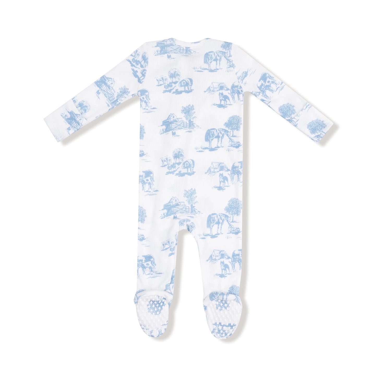 Angel Dear 2 Way Zipper Footie Soft Modal For Babies Angel Dear Everetts Place: Online Boutique