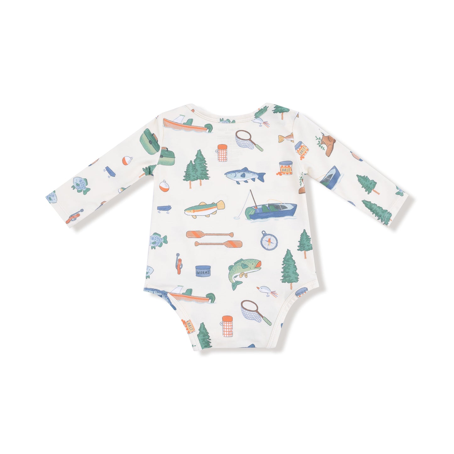 Angel Dear Baby Lap Shoulder Bodysuit Long Sleeve Bamboo Angel Dear Everetts Place: Online Boutique
