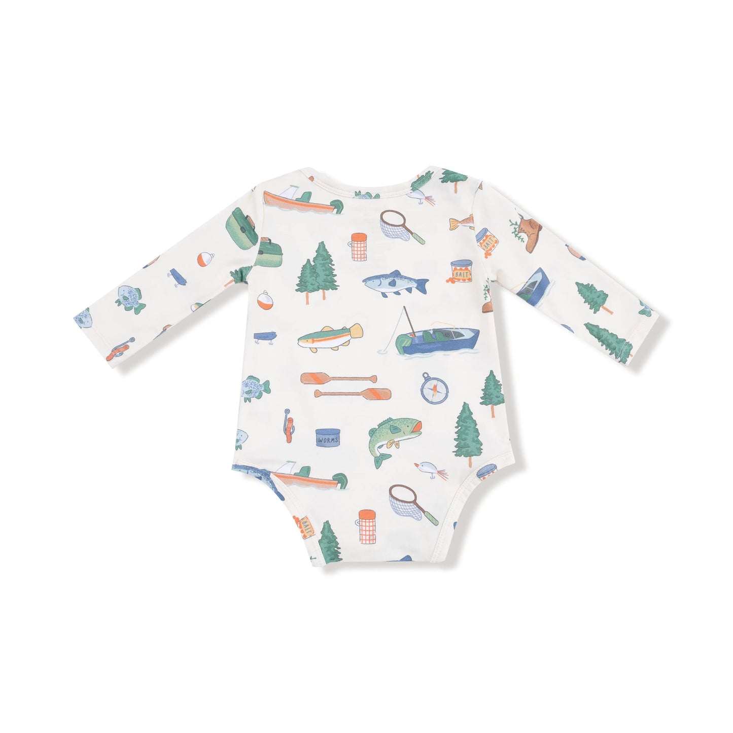 Angel Dear Baby Lap Shoulder Bodysuit Long Sleeve Bamboo Angel Dear Everetts Place: Online Boutique