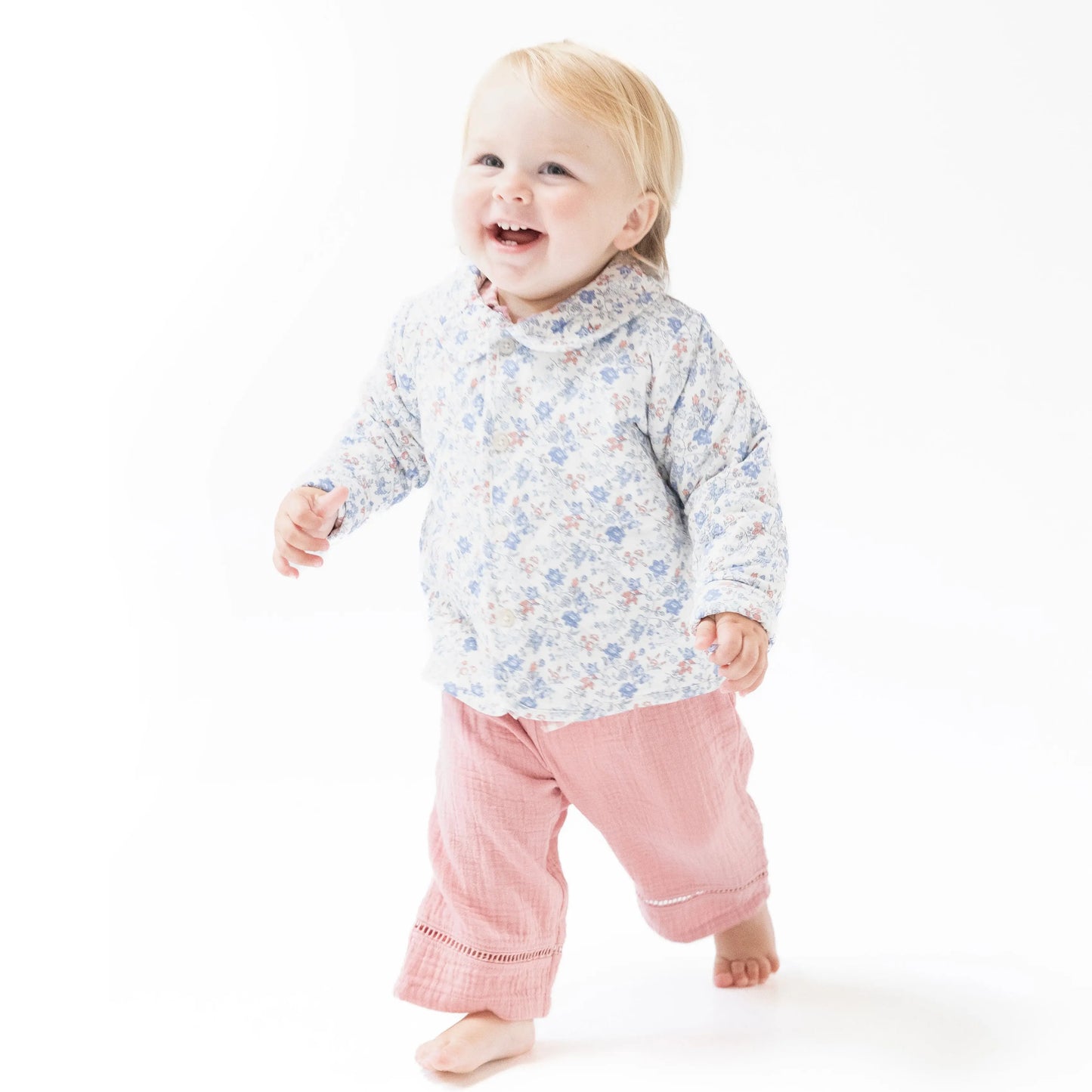 Angel Dear Baby Quilted Jacket With Peter Pan Collar Angel Dear Everetts Place: Online Boutique