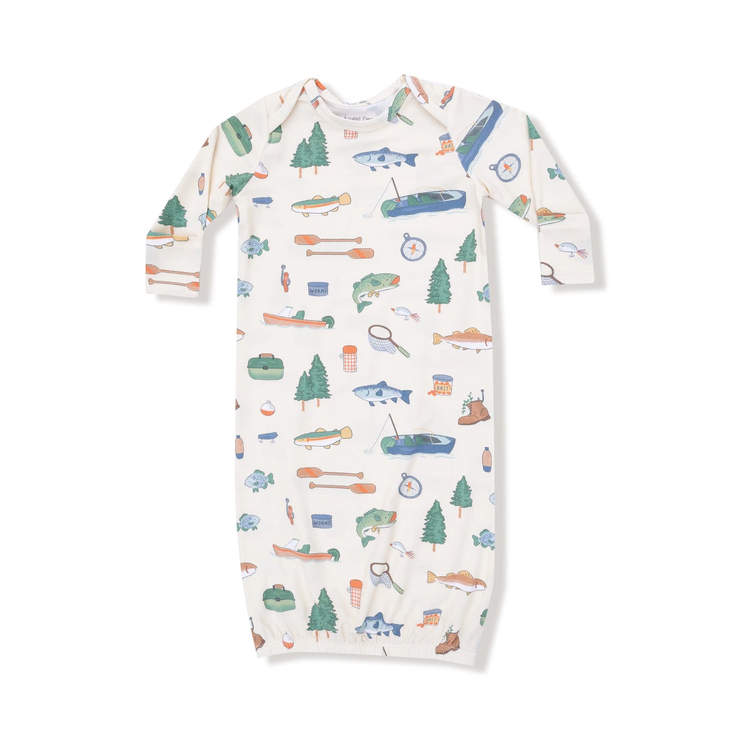 Angel Dear Bamboo Lap Shoulder Baby Gown For Sleep Time Angel Dear Everetts Place: Online Boutique