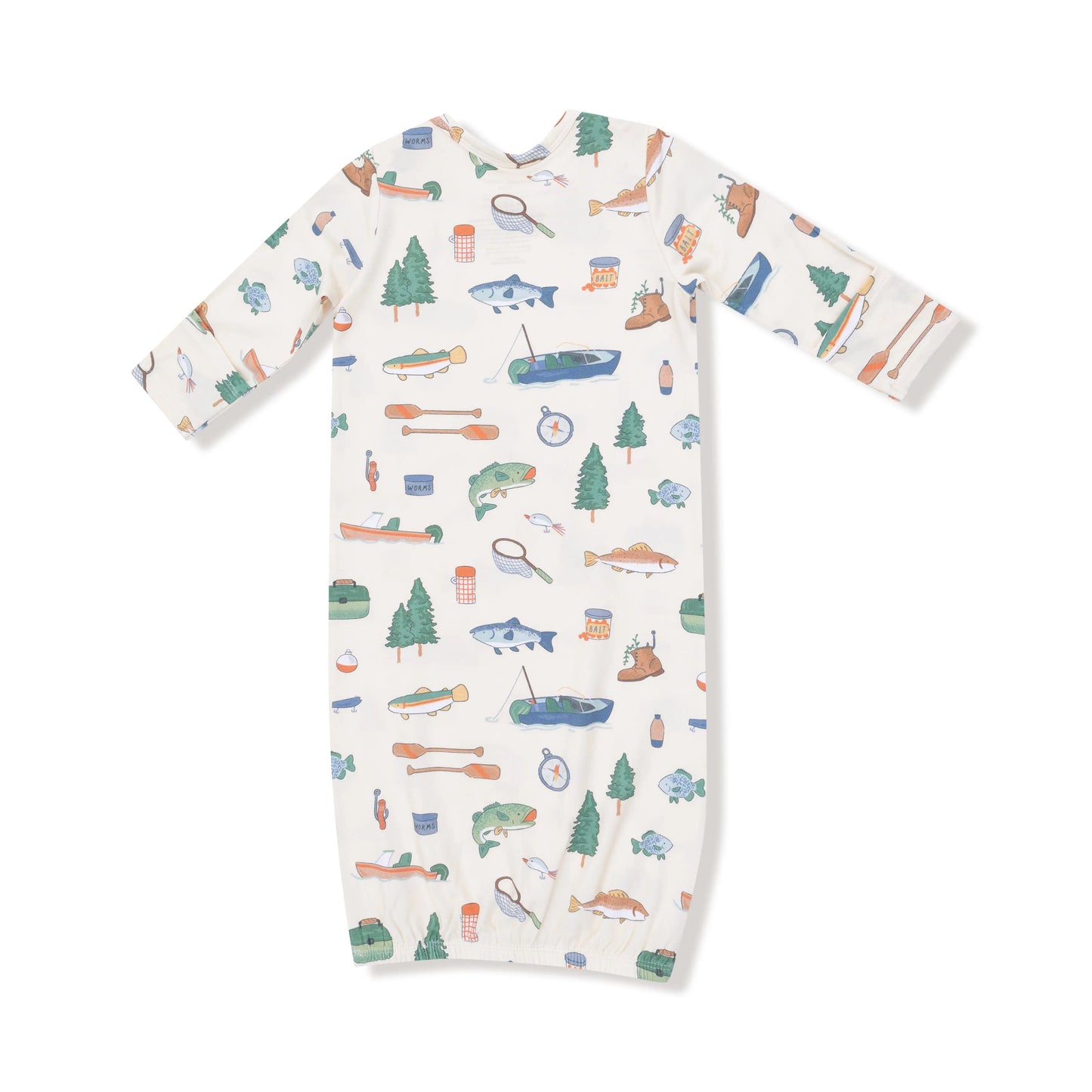 Angel Dear Bamboo Lap Shoulder Baby Gown For Sleep Time Angel Dear Everetts Place: Online Boutique