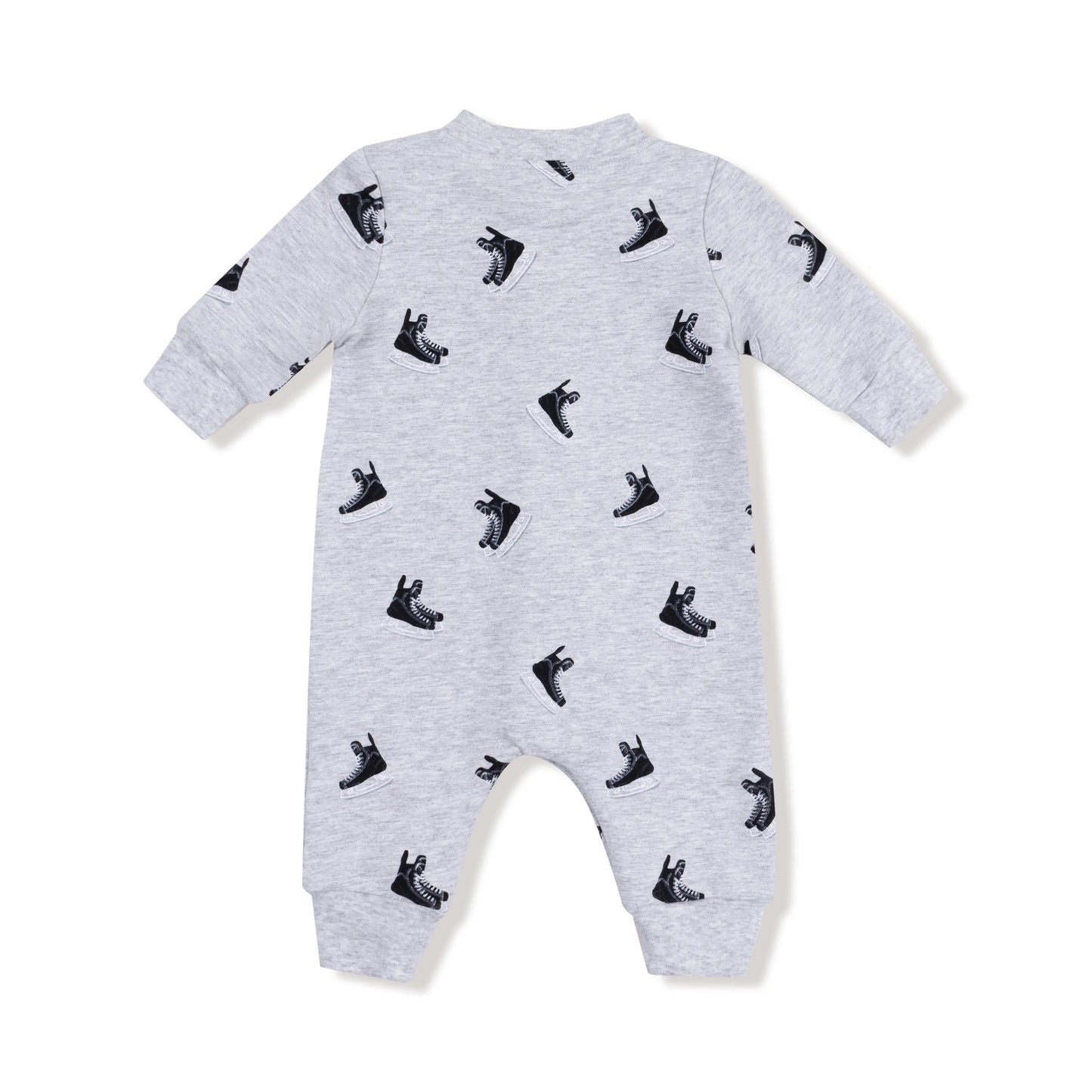 Angel Dear Baseball Collar Romper With Front Placket Angel Dear Everetts Place: Online Boutique