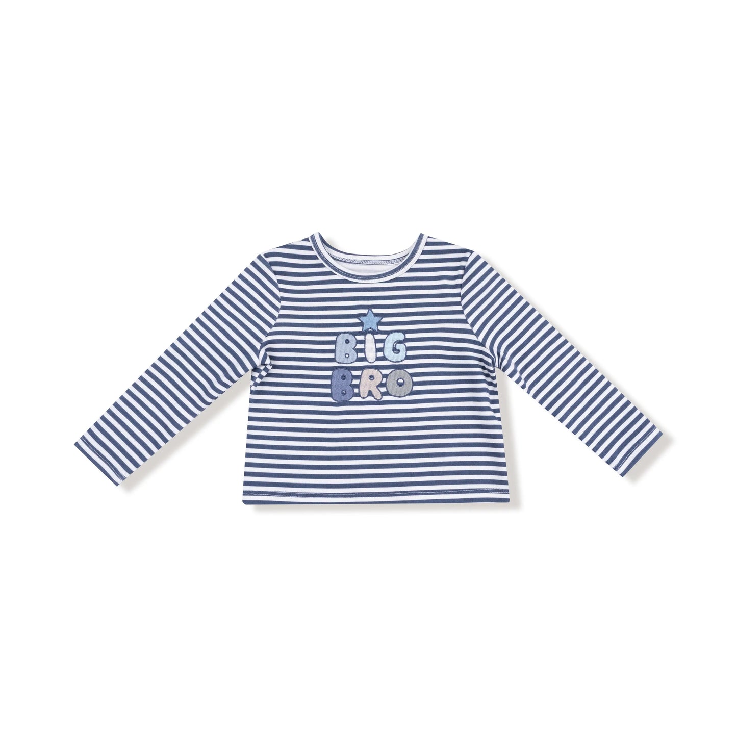 Angel Dear Big Bro Long Sleeve Shirt With Soft Applique Angel Dear Everetts Place: Online Boutique